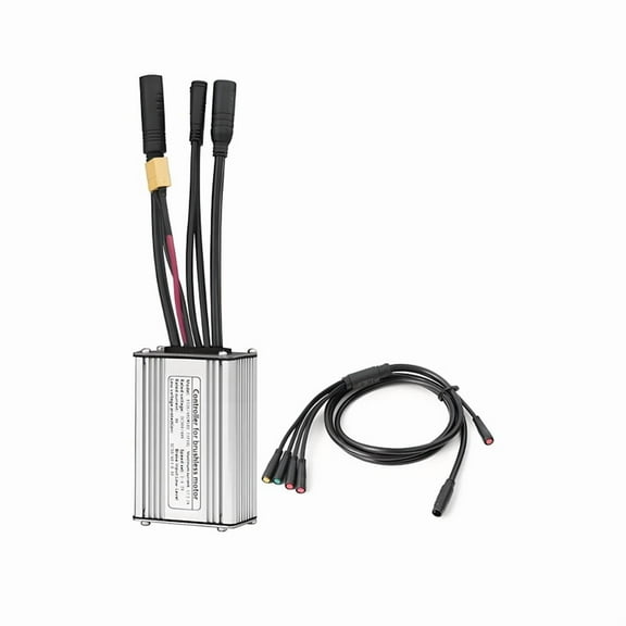 Electric Bicycle Controller with 1T5 Light Wire KT-15A Waterproof Sine Wave Controller Essential E-Bike Accessory
