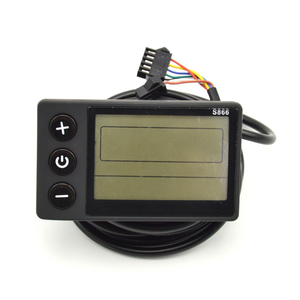 Electric Bicycle E-bike 24V 36V 48V 60V S866 Lcd Display Panel