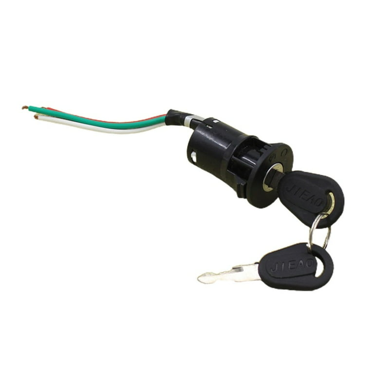 Electric Bicycle Ignition Switch Key Power Lock for Electric Scooter E Bike