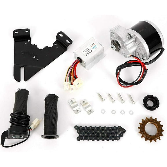 Electric Bicycle Motor Conversion Kit E-Bike Cycling Conversion Kit for 16"-28" Bike 24V 250W (US Stock)