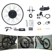 Electric Bicycle Motor Kit 48V 1000W Rear Wheel Powerful Motor E-Bike Conversion Kit w/ Display