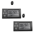 thumbnail image 1 of EBike Electric Bicycle S861 LCD Screen Display 6PIN for 24V 36V 48V Ebike Manual Control Speedmeter Waterproof Connector, 1 of 8