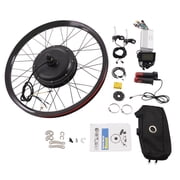 Electric Bicycle Wheels, 26" 72V 2000W Rear Wheel Electric Bike Kit with LCD Display, Complete E-Bike Conversion Kit, Aluminum Alloy Rim, Bike Accessories