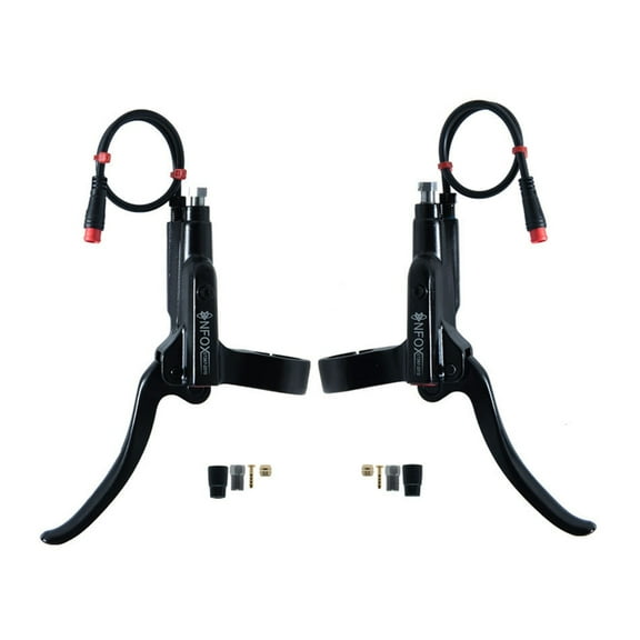 Electric Bicycles Brake Levers Mountain Bike Hydraulic Brake Power Close Brake Handle 2 Pin Electric Bike Oil Brake Leve