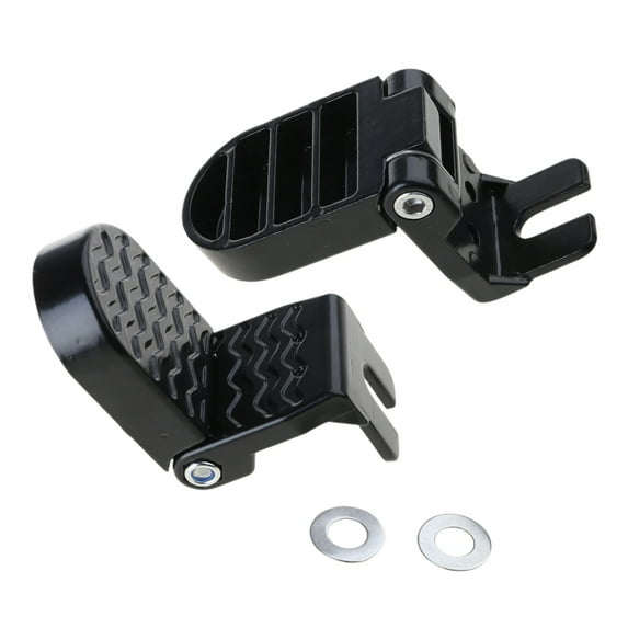 Electric Bicycles Rear Pedal Bicycles Rear Wheel Folding Pedal NonSlip Electric Bike Foot Peg for Mountain Bike