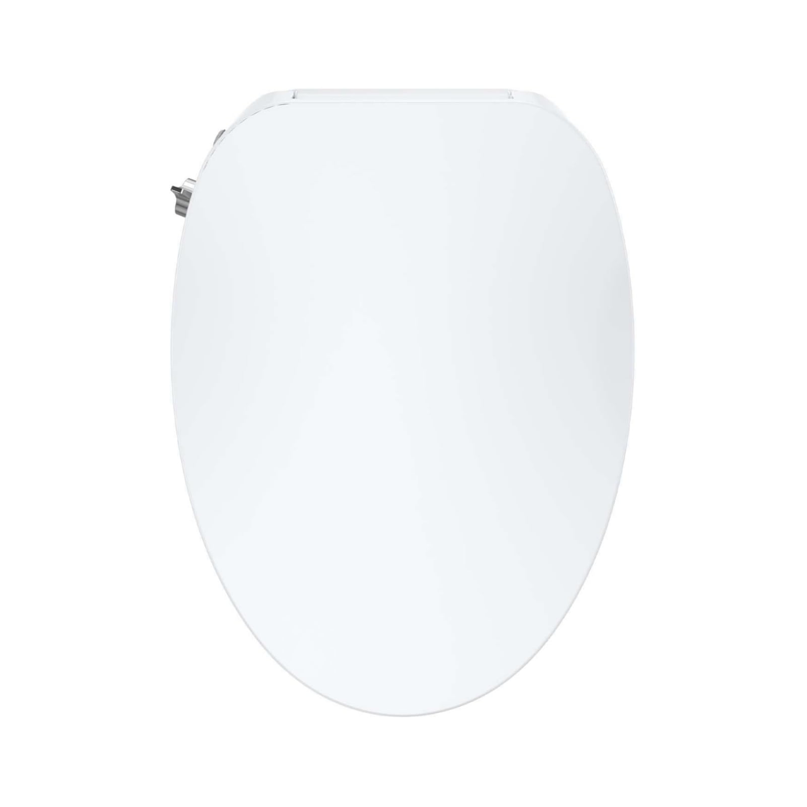 Electric Bidet Smart Toilet Seats with Istant Warm Water, Air Dryer, Nightlight, Remote Control, ELONGATED and Cotton