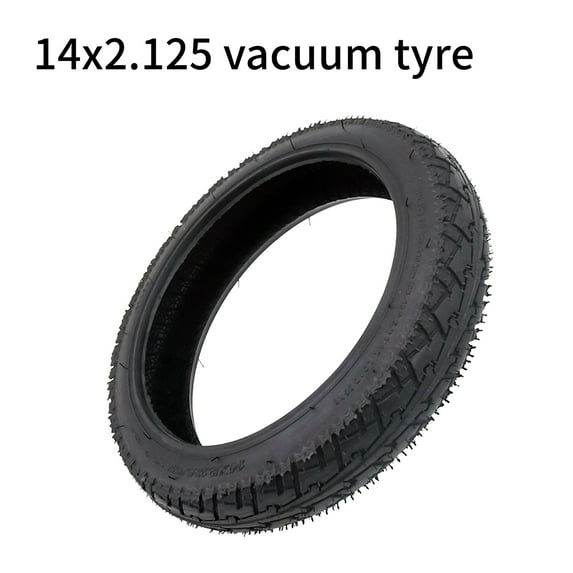Electric Bike 14 Inch14*2.125 Electric Bicycle Tubeless Tire 14*2.125 Vacuum Tire 14 inch E-Bike 14x2.125 Tubeless Tyre
