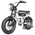 thumbnail image 1 of ACTBEST Blaze Electric Bike, 16"x4.0" Fat Tire Ebikes for Adults, 750W Peak 25 MPH Electric Mountain Bike, 48V 10.4 AH Battery, 7-Speed E-Bike with Free Lock, 1 of 8