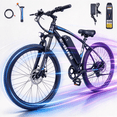 thumbnail image 1 of Electric Bike,749W Peak Motor,20MPH,35Miles,Commuter Ebike for Adults,432WH Removable Battery,7-Speed,26" Tires,Full Suspension,Lightweight,UL 2849, 1 of 11
