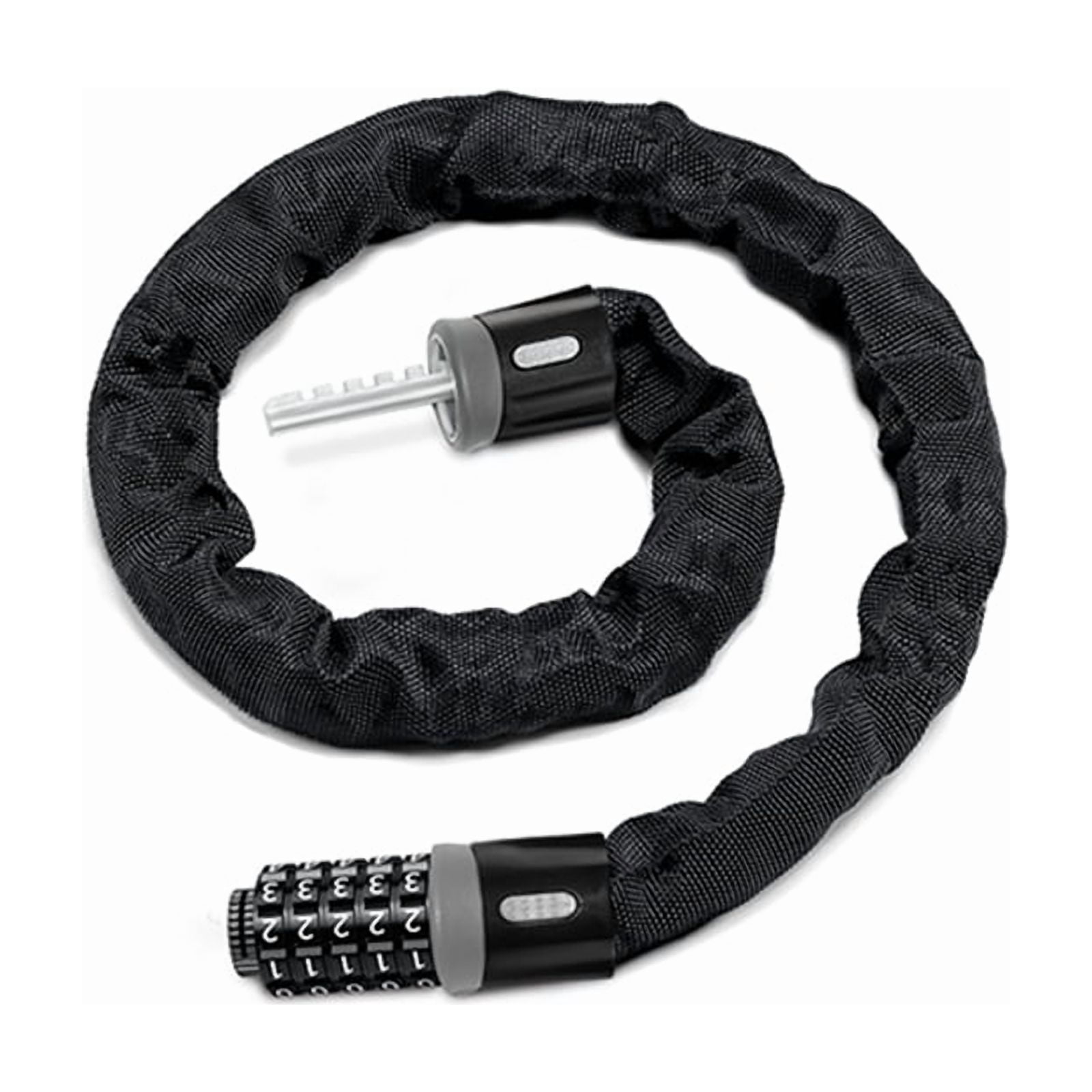 Electric Bike Accessories, Combination Cable Lock for Ebike, Electric Bicycle-Anti‑Theft Security