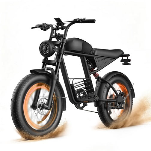 Electric Bike for Adults with 1000W Peak Motor,Max 30MPH & 50MileMoped ebikes with 15.6AH Battery,20" Fat Tire Commuting Off Road Mountain EbikeMax 440LBS,UL2849 Certified