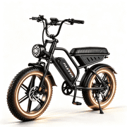 Electric Bike for Adults, 1500W Motor 40MPH, 20&times;4.0 Fat Tire Dual Suspension E-Mountain Bike, 5H Full Charge Up to 70 Miles, Hill Climbing Ebike for Snow Mountain Off-Road UL2849 Certified