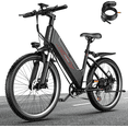 thumbnail image 1 of Electric Bike for Adults, 1500W Peak E bike with 48V 12Ah Internal Removable Battery, 26" Electric Bicycle Up to 25MPH, 65 Miles Long Range, 5 Modes & 7 Speeds, Lightweight Cruiser E-bike for Commute, 1 of 9