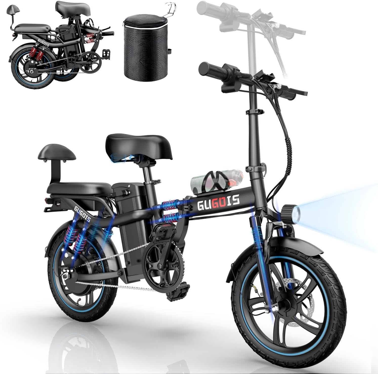 Electric Bike for Adults, 16 Integrated Wheel Fat Botswana Ubuy