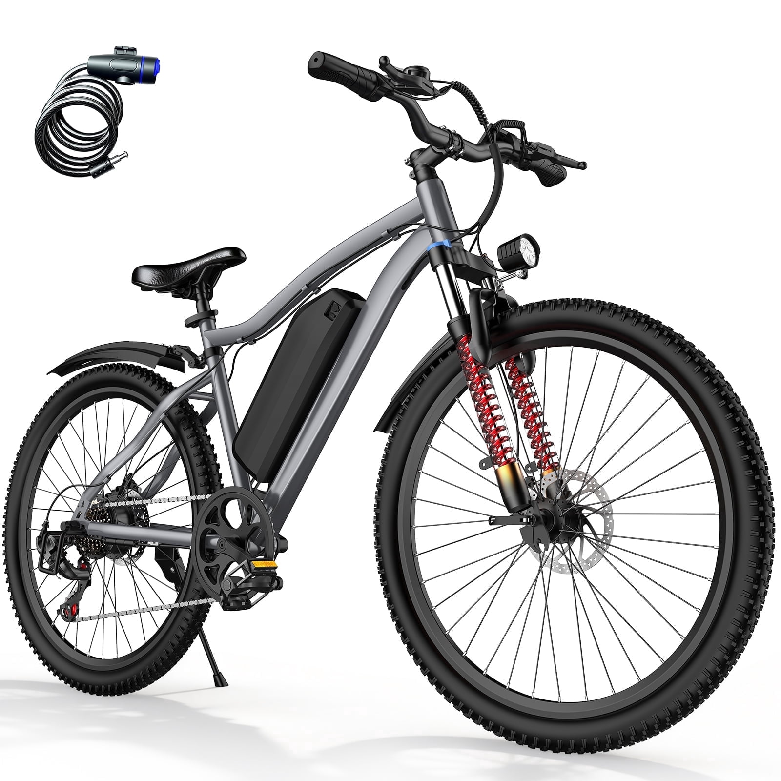 Twenty5 GT 800W Chopper Stretch Cruiser Ebike, 26