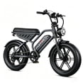 thumbnail image 1 of Electric Bike for Adults, 750W Motor, Up to 28MPH, 15.6Ah Lithium Battery, 20" Tires, 7-Speed, Shock Absorption, Up to 53 Miles Range, NFC, E-Bike for Mountain Trails & Off-Road Riding Age 13+,Gray, 1 of 8