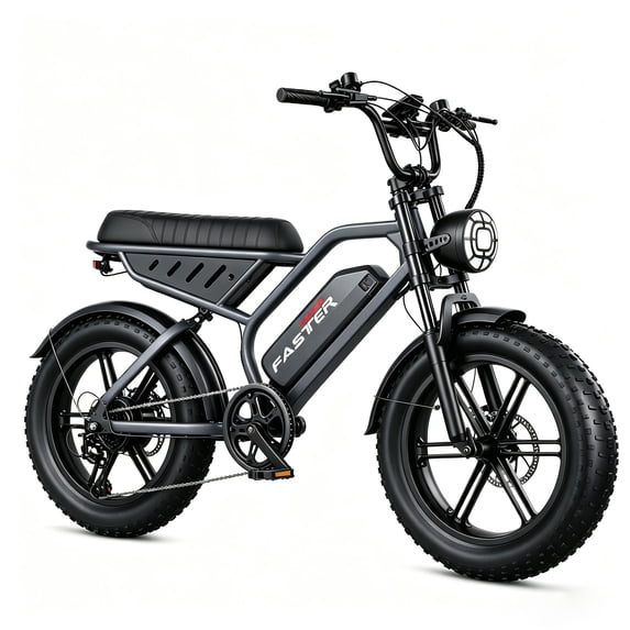 Electric Bike for Adults, 750W Motor, Up to 28MPH, 15.6Ah Lithium Battery, 20" Tires, 7-Speed, Shock Absorption, Up to 53 Miles Range, NFC, E-Bike for Mountain Trails & Off-Road Riding Age 13+,Gray