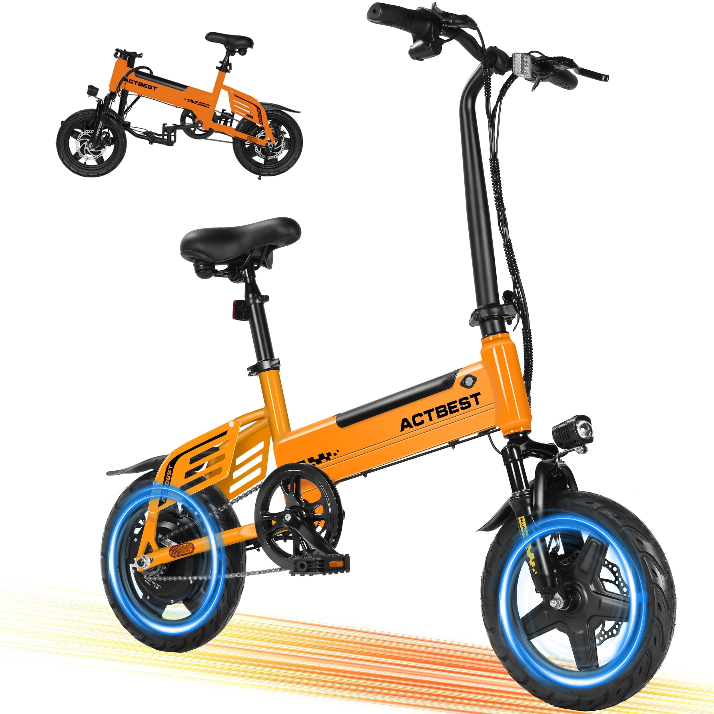 Small Electric Bike Actbest Electric Bike For Adults 750W Peak