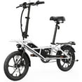 thumbnail image 1 of Electric Bike for Adults, 750W Peak Motor with 20MPH, 35Miles PAS Range,375Wh Removable Battery Ebike with 16'' Pneumatic Tire for Commute,UL2849 Certificated Bicycle for Adults and Teens, 1 of 8