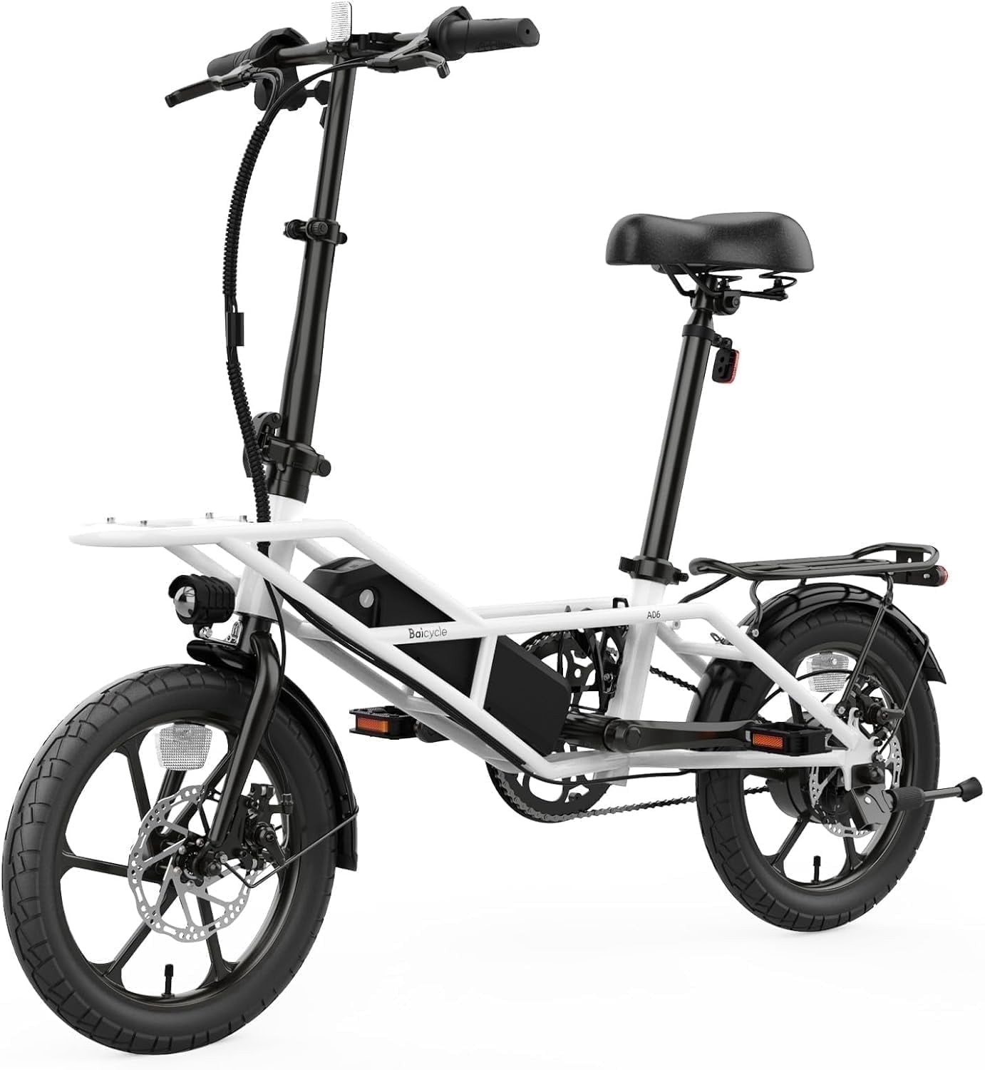 Electric Bike for Adults, 750W Peak Motor with 20MPH, 35Miles PAS Range,375Wh Removable Battery Ebike with 16'' Pneumatic Tire for Commute,UL2849 Certificated Bicycle for Adults and Teens