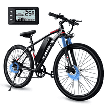 26" Electric Bike for Adults 750W Peak Motor, 25 mph Ebike, Electric Bicycles with 15° Uphill, Mountain Bike, 36V Battery, 45 Miles PAS Range, UL 2849