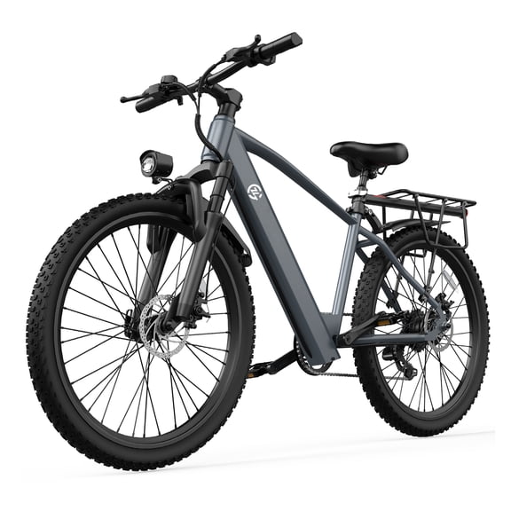 Electric Bike for Adults & Teens -  24"  Ebike , 500W Motor, 48V 10.5Ah, 22MPH 35 Miles Range,with Dual Disc Brakes, Adjustable Handlebars, Commuter E-MTB for Men Women | UL 2849 Certified