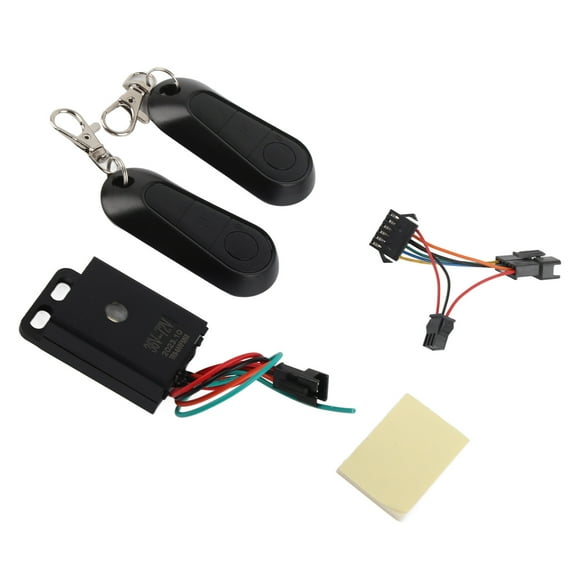 Electric Bike Alarm System, Adjustable Touch Start Universal Electric Scooter Anti Theft Device 36‑72V, Anti Theft Device for Electric Scooters, Electric Bikes