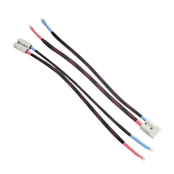 Electric Bike Battery Cable 50A 8 Awg With For Anderson Plug And O Ring Ends 500Mm Fangkenuo
