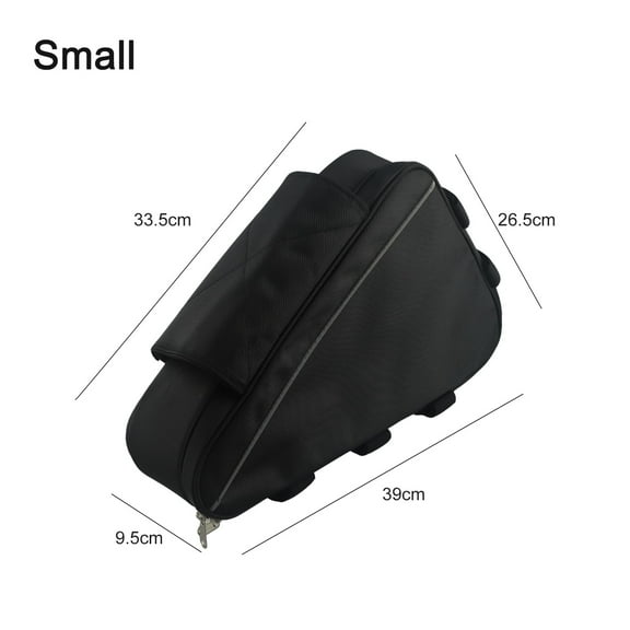 Electric Bike Battery Pack Triangle Battery Bag Reliable Protection Spacious Capacity Splash-Resistant Exterior