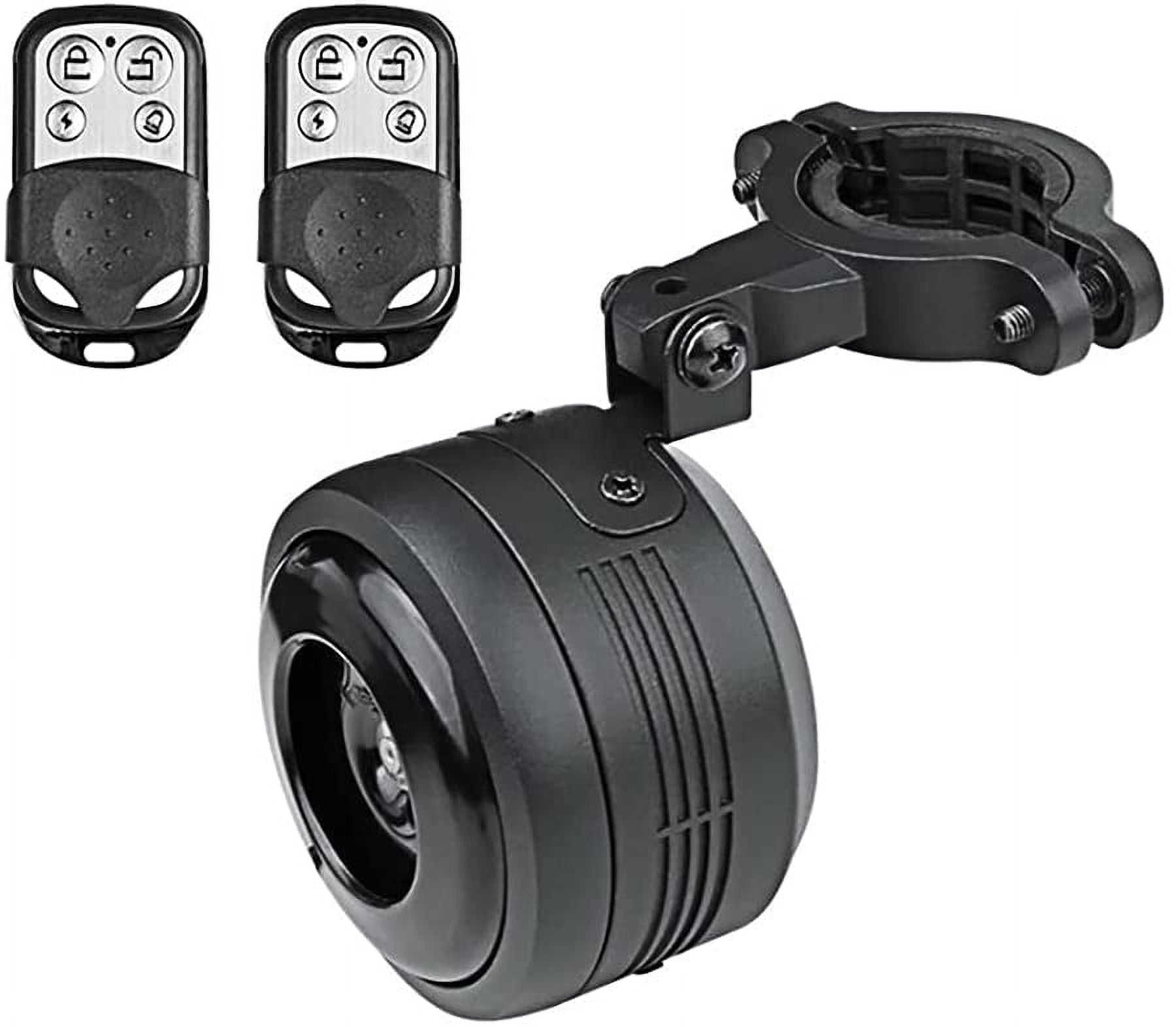 Electric Bike Bell Alarm Horn Waterproof with Remote Controller Anti