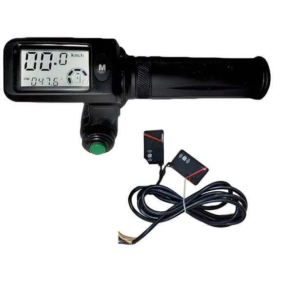 Electric Bike Bicycles Throttle Adjustable Speed Control Digital Indicators Suitable for Most Electric Bikes