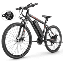Electric Bike, Electric Bike for Adults 27.5'' E-Bikes with 500W Motor, Adult Mountain Bike with Lockable Suspension Fork, Removable Battery, Professional Shimano 21-Speed Gears Bicycle