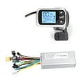thumbnail image 1 of Electric Bike Controller Electric Scooter Controller 124DX 24V/36V/48V 500W Brushless Controller with LCD Display Panel, 1 of 8
