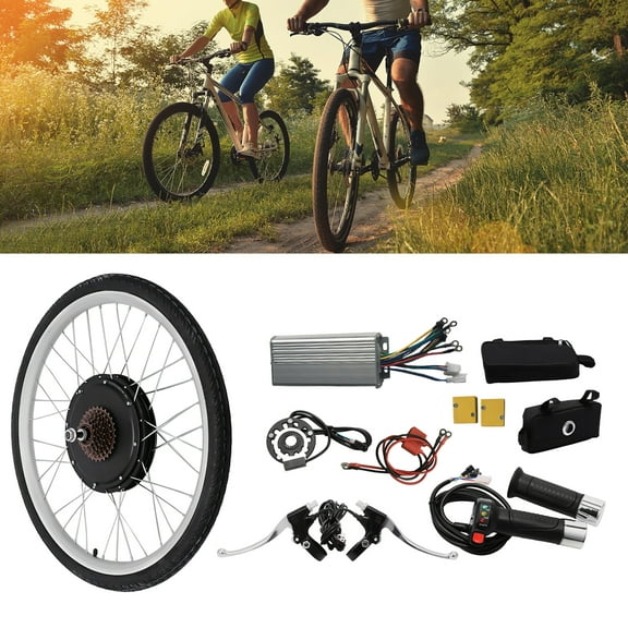 Electric Bike Conversion Kit, 28-inch E-Bike Conversion Kit, Rear Wheel E-Bike Conversion Kit For Universal, Electric City Bikes, Electric Off-Road Bikes