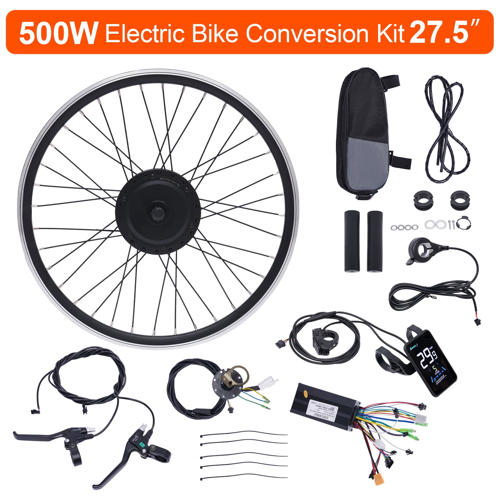 Conversion Kit Bike Electric Bike Conversion Kit, 36V 500W 27.5