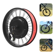 Electric Bike Conversion Kit, 48V 1000W Front Wheel Fat Tire E Bike Kit, 20 Inch Fat Wheel with LCD Display, PAS Sensor for Bicycle DIY Conversion