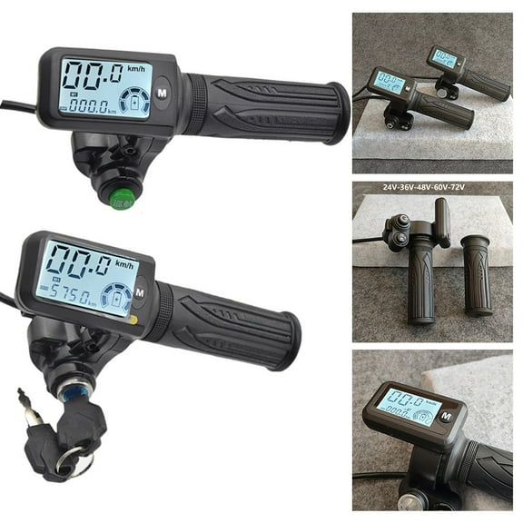 Electric Bike Cruise Throttle Set 36V/48V/60V Voltage Support LCD Display