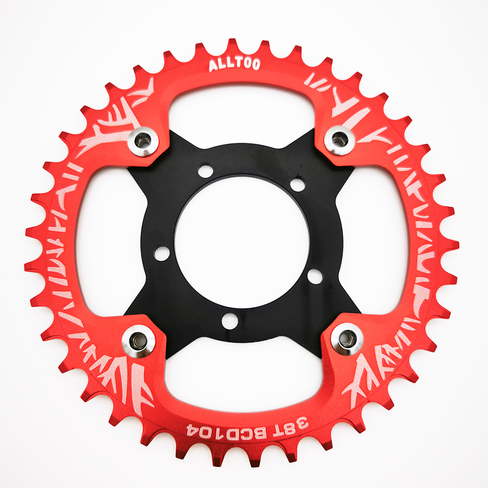 Plateau Vélo Électrique 40T-44T Pour Moteur Bafang BBSHD/M625 - Aluminium 7075 - MidDrive 1000W