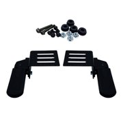 Electric Bike Front Pedals for E Bike Metal Foldable Footpegs Folding Footrest Electric Scooter Accessory