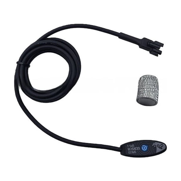 Electric Bike Hall Effect Speed Sensor ABS Material Stable Signal Detection For E-Bike Mountain Bike Black 1100Mm