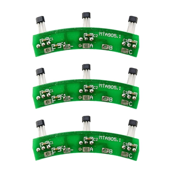 Electric Bike Hall Sensors 2-Wheels Electric Vehicles Motor Hall Circuit Board Hall Plate Sensors 120 Degree