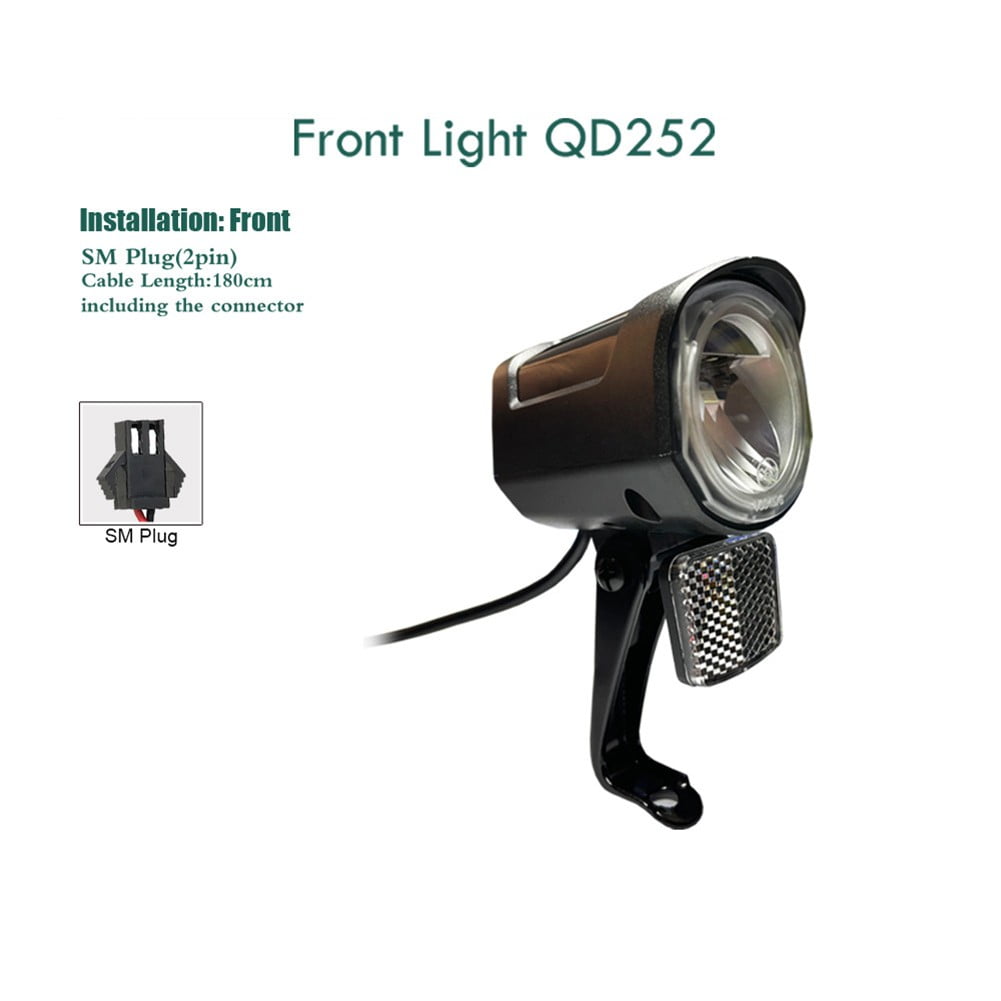 Ebike E Bike Electric Scooter Light 12V 72V Electric Bicycle Light With