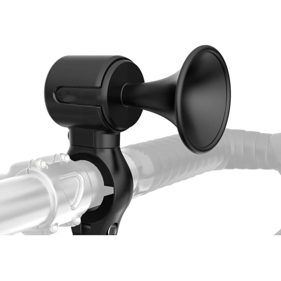 Electric Bike Horn, 100dB Electronic Bicycle Bell with Button Battery Operated, Waterproof, Anti-Slip Pad