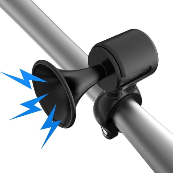 Electric Bike Horn, Electronic Bicycle Bell with Rechargeable Battery Operated, Waterproof, Loud Bike Bell