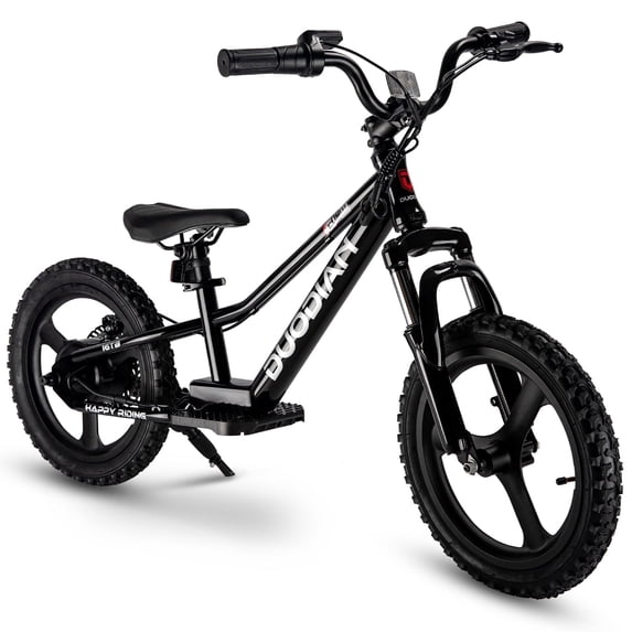 Electric Bike for Kids, 250W Motor, Up to 13.7 MPH, 36V 5.2Ah Battery with 16" Tires, Disc Brake for Aged 5-12, Electric Bicycle for Children & Teenagers,Black