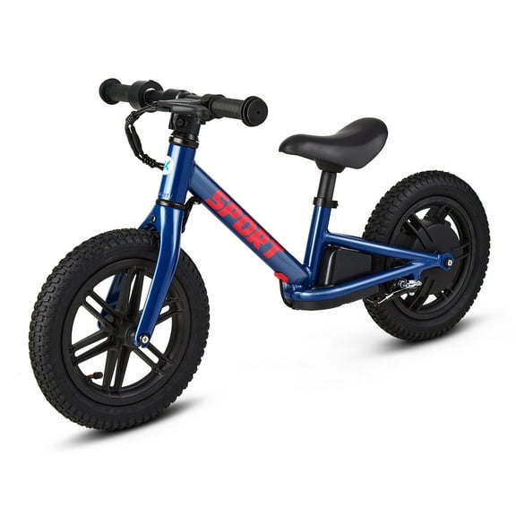 Electric Bike for Kids Ages 3-5 Years Old, 24V 100W Electric Balance Bike with 12 inch Inflatable Tire and Adjustable Seat, Electric Motorcycle for Kids Boys & Girls