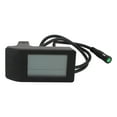 Electric Bike LCD Display Meter Waterproof 5pin Connector Bike