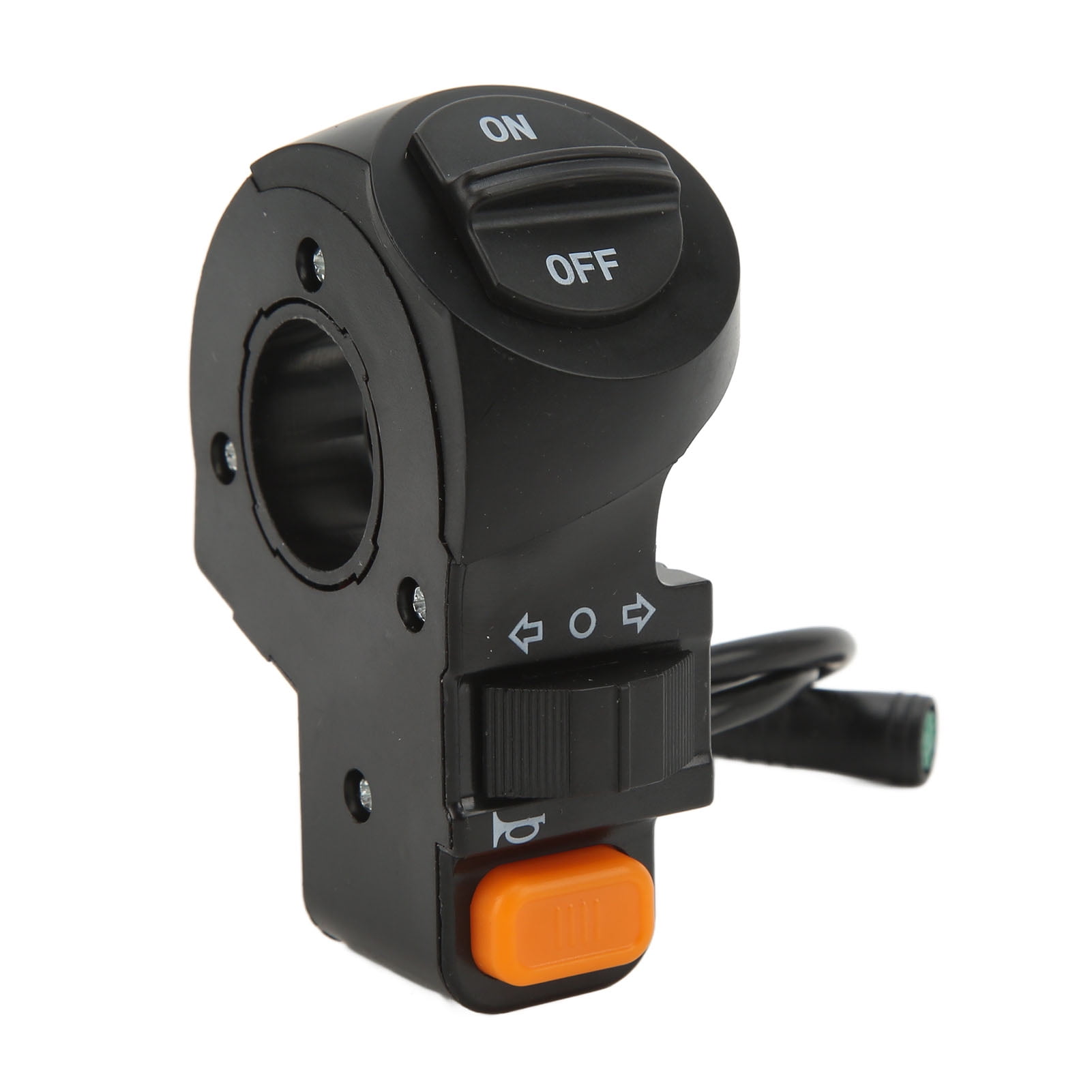 Electric Bike Light Switch Handlebar Mount Waterproof ABS Easy