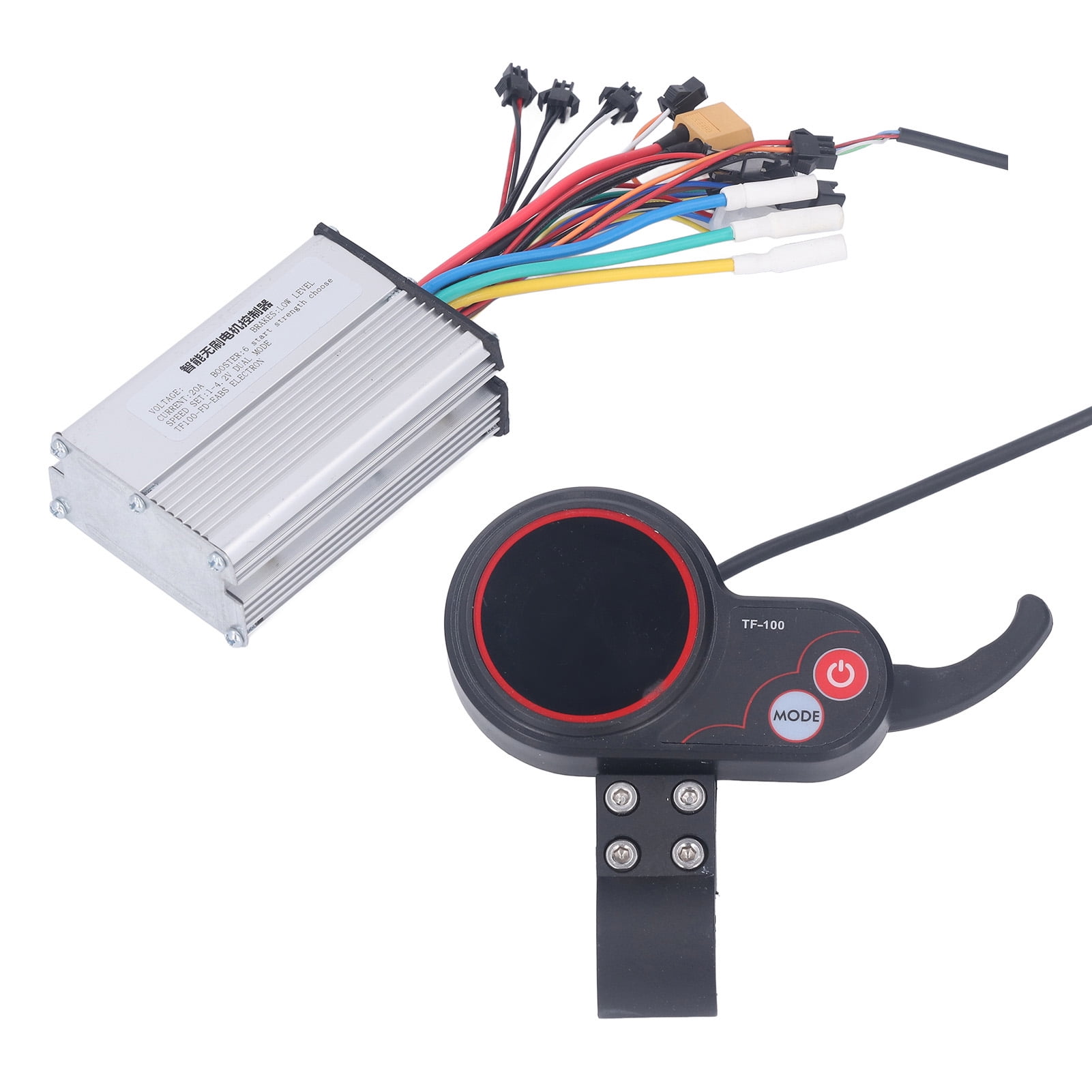 Electric Bike Motor Controller, 350W 20A Heat Dissipation Brushless