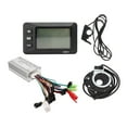thumbnail image 1 of Electric Bike Motor Controller Kit LCD Meter Thumb Throttle PAS Set for Brushless Motor 24V 36V 48V, 1 of 8